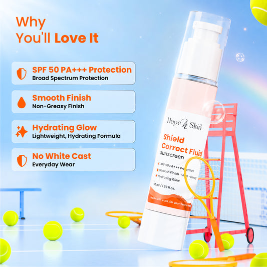 Shield Correct Fluid Sunscreen SPF 50+ PA+++