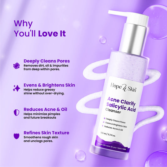 Acne Clarify Salicylic Acid Cleanser (100ml)
