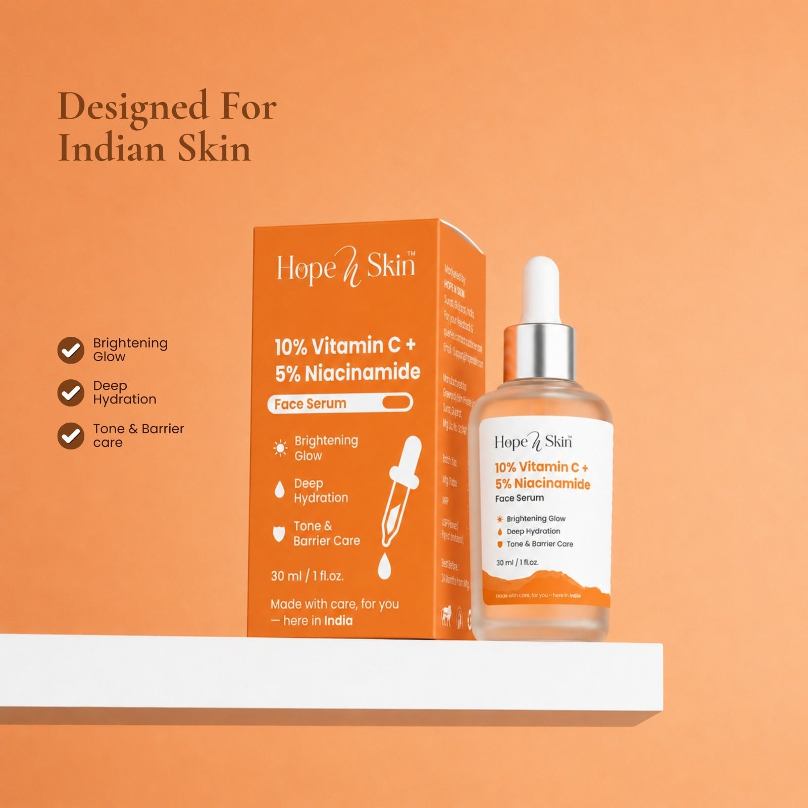 Radiance Serum 10% Vitamin C + 5% Niacinamide (30ml) Main image