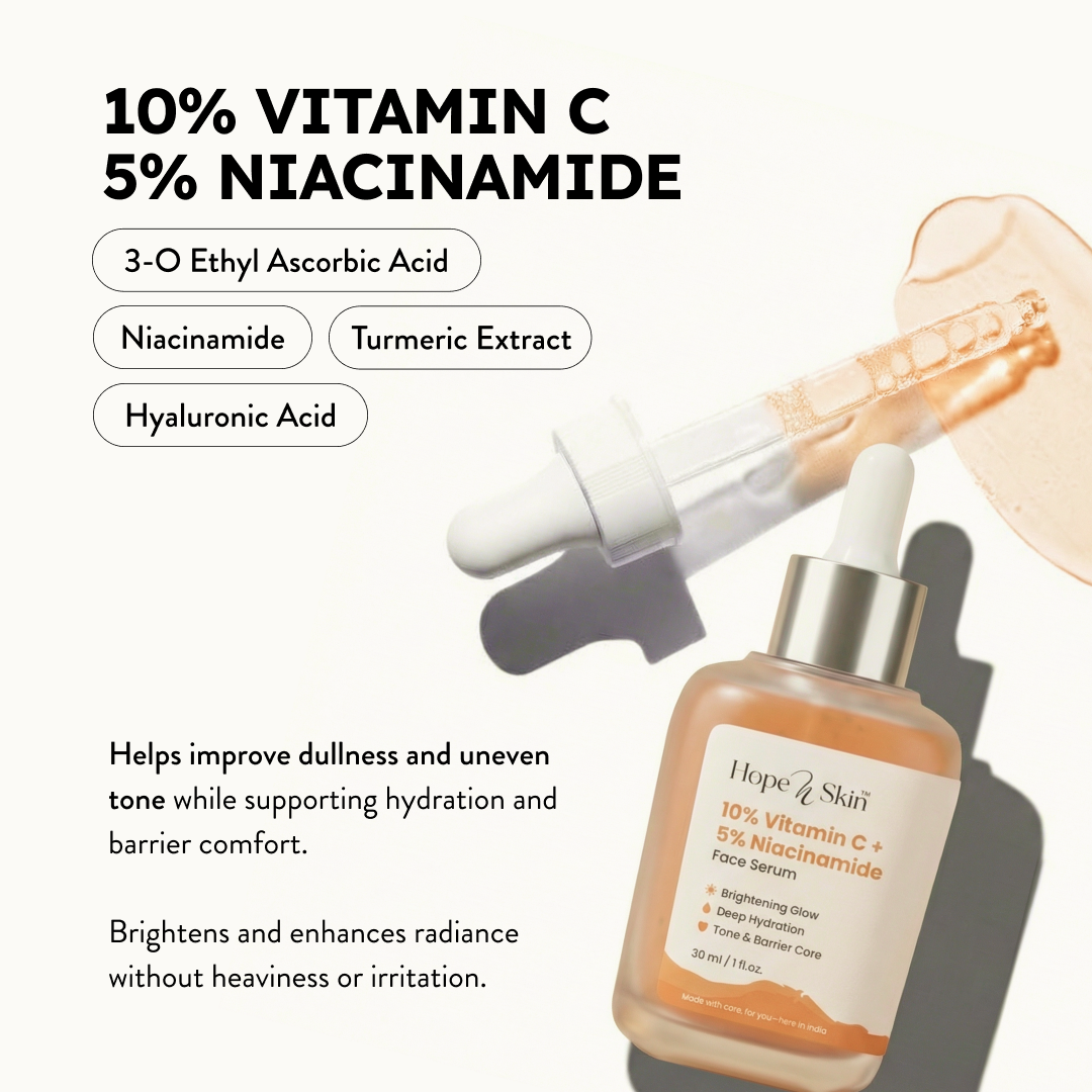 Radiance Serum 10% Vitamin C + 5% Niacinamide (30ml)