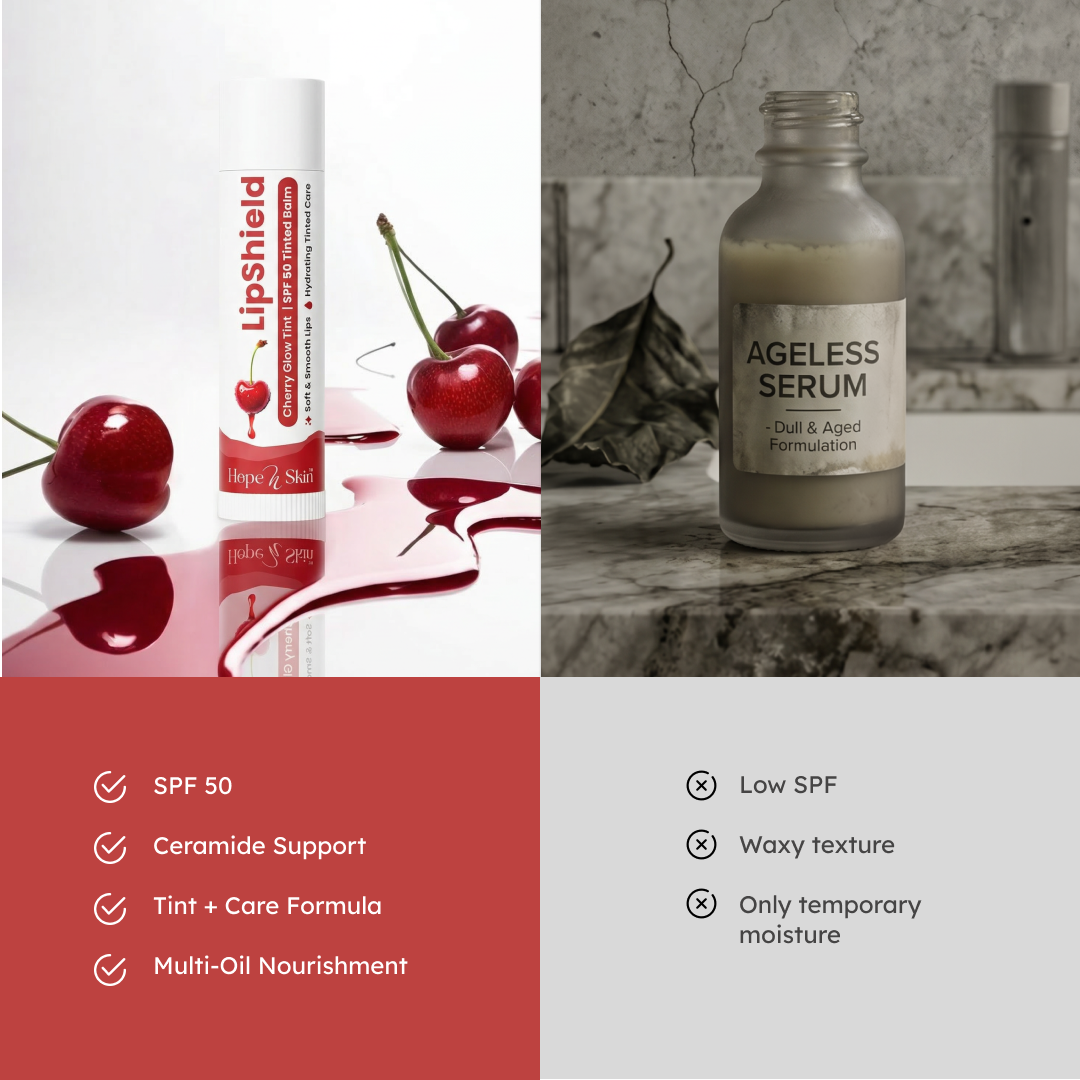 Cherry Glow Tint LipShield – SPF 50 Tinted Lip Balm