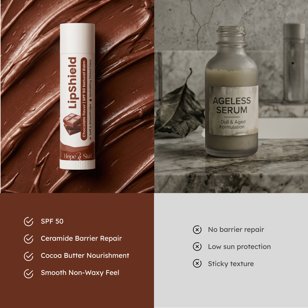 Chocolate LipShield – SPF 50 Nourishing Lip Balm