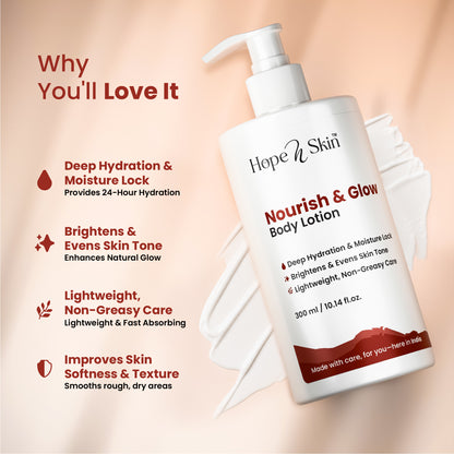 Nourish & Glow Body Lotion (300ml)