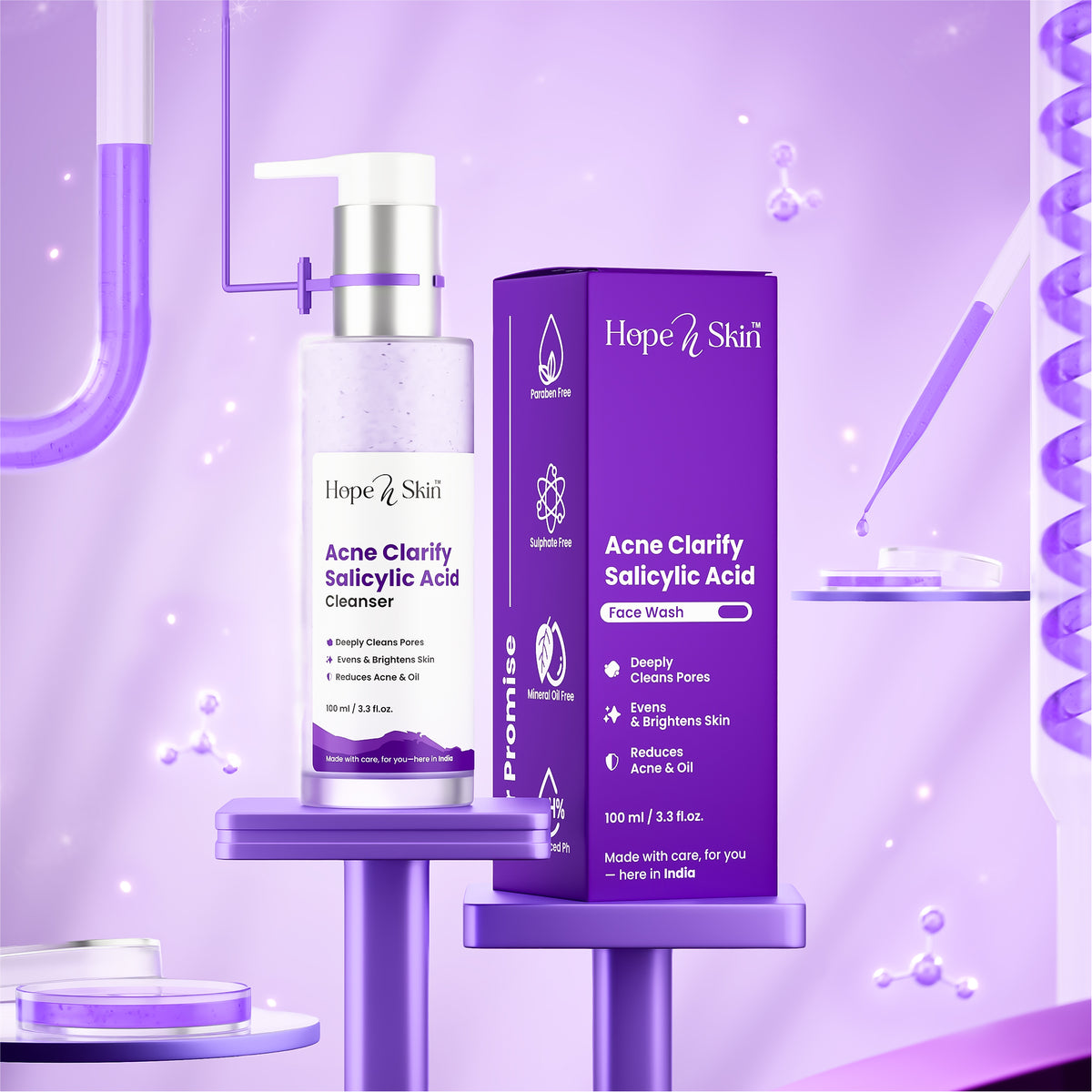 Acne Clarify Salicylic Acid Cleanser (100ml)