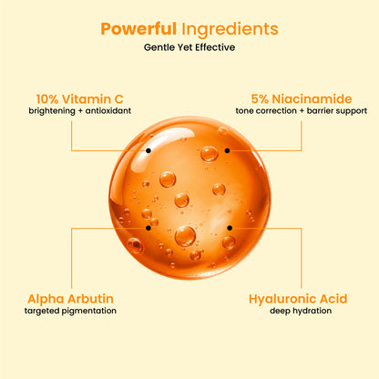 Radiance Serum 10% Vitamin C + 5% Niacinamide (30ml)