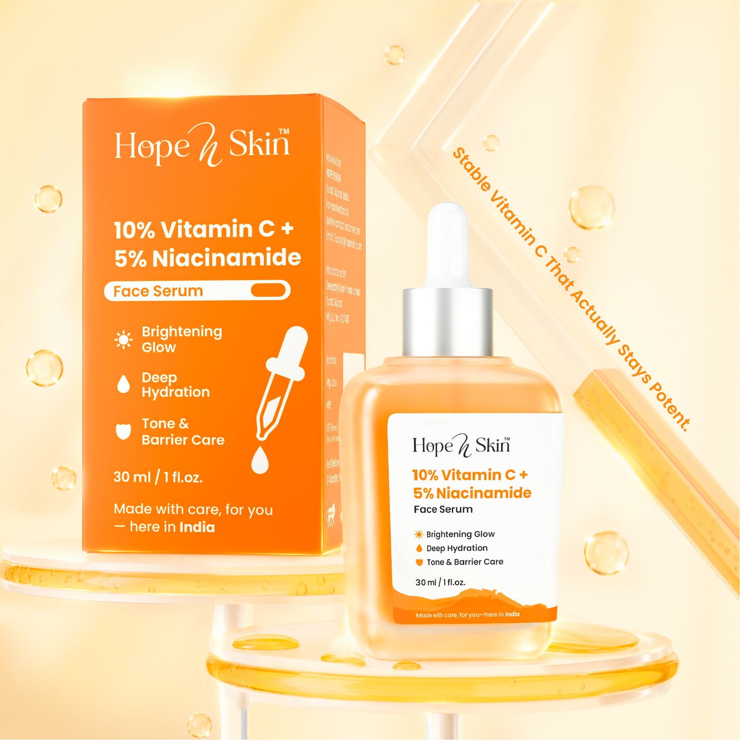Radiance Serum 10% Vitamin C + 5% Niacinamide (30ml)