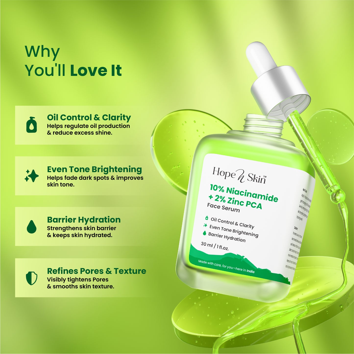 Balancing Serum 10% Niacinamide + 2% Zinc PCA (30ml)