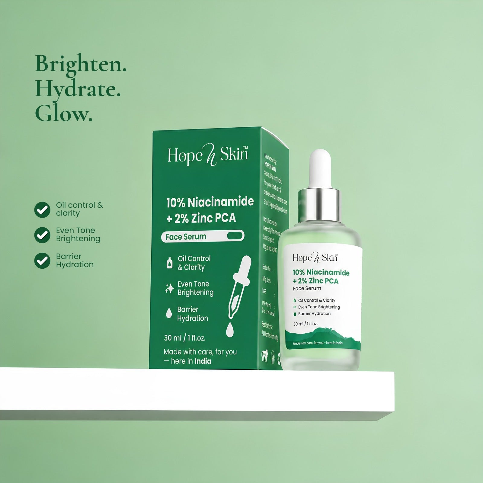 Balancing Serum 10% Niacinamide + 2% Zinc PCA (30ml) Main image