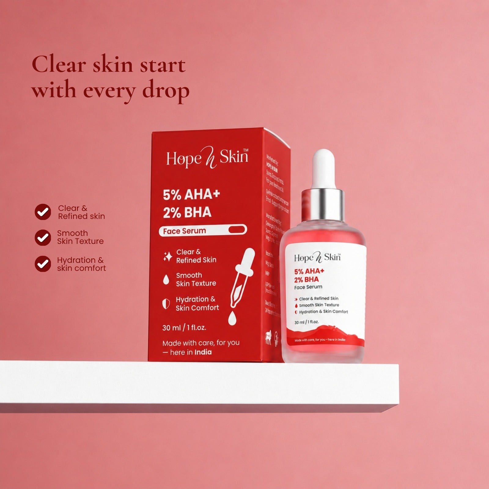 Resurfacing Serum 5% AHA + 2% BHA (30ml) Main image